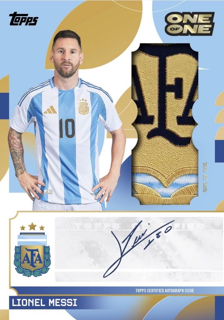 新品未開封 2Boxセット】Topps 2024-25 Argentina Team Set ⑤ - メルカリ