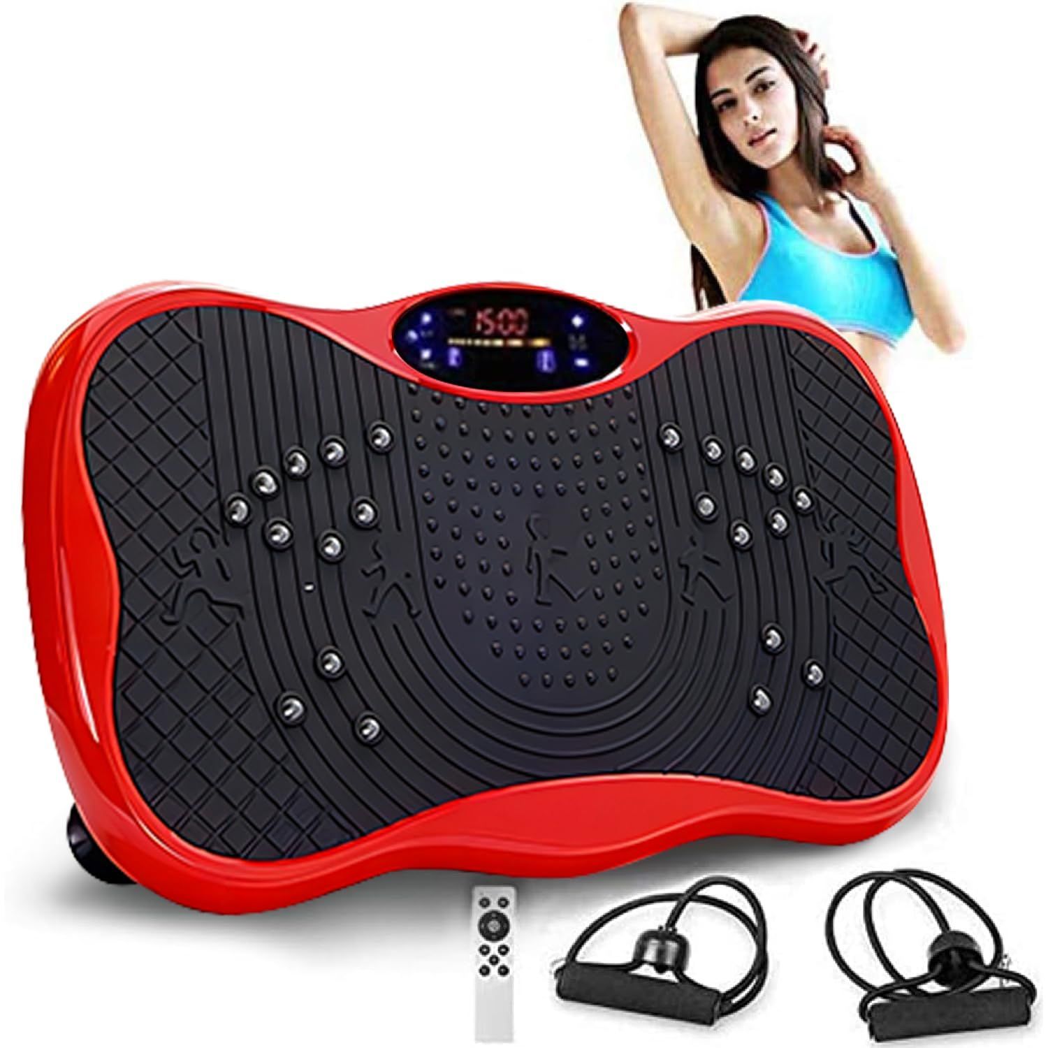 RelaxSport振動マシン 9種類のプログラムモード ブルブル振動マシン 振動強度調節 静音マシン 室内 新品 RelaxSport振動マシン 9種類のプログラムモード ブルブル振動