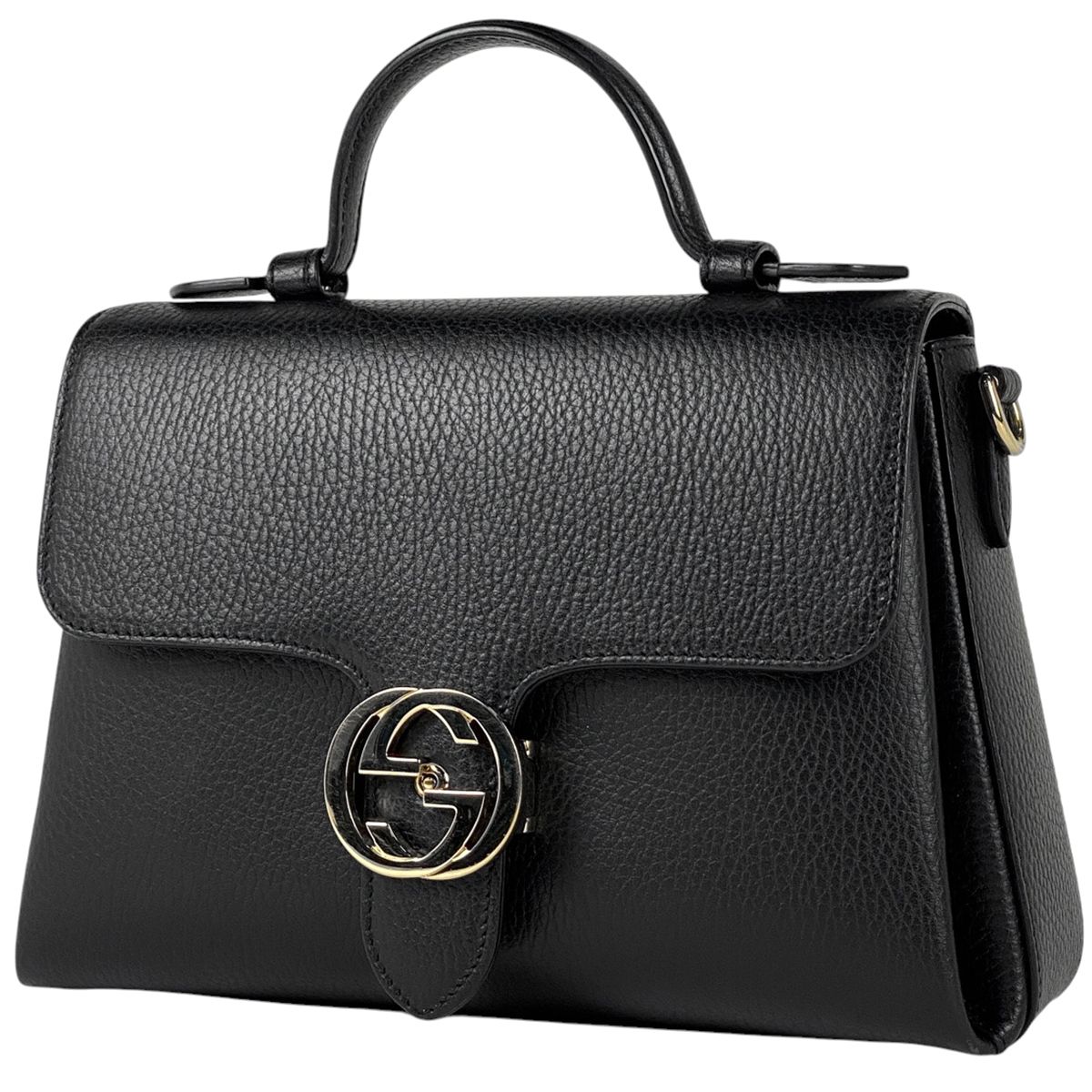 楽天市場】GUCCI グッチ インターロッキングG ハンドバッグ 2WAY