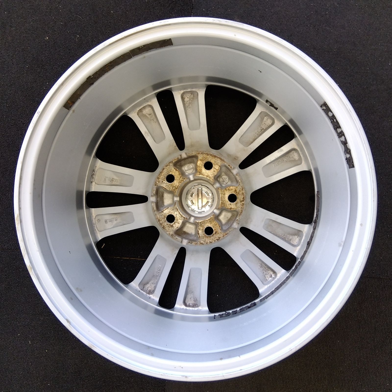 中古 ホイール 4本セット ニッサン純正ホイール 17インチ 