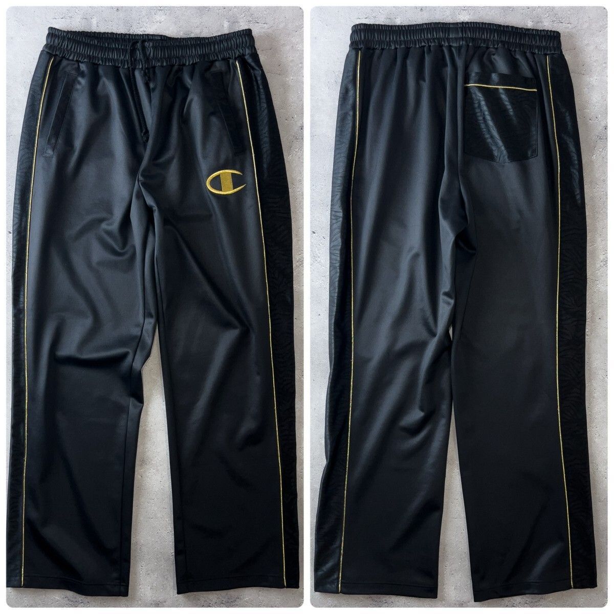 大人気! Champion × 魔裟斗 チャンピオン フーディ ジャージ