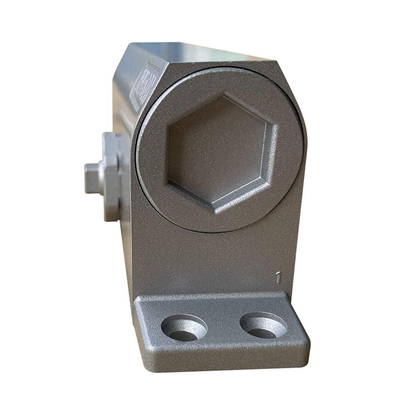 日本ドアーチェック製造 ニュースター パラレル型 ドアクローザ ストップ付 シルバー P 181 0