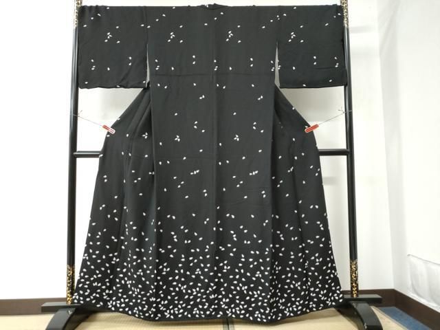 平和屋着物□勝重 訪問着 友禅 作家物 草花文 暈し染め 正絹