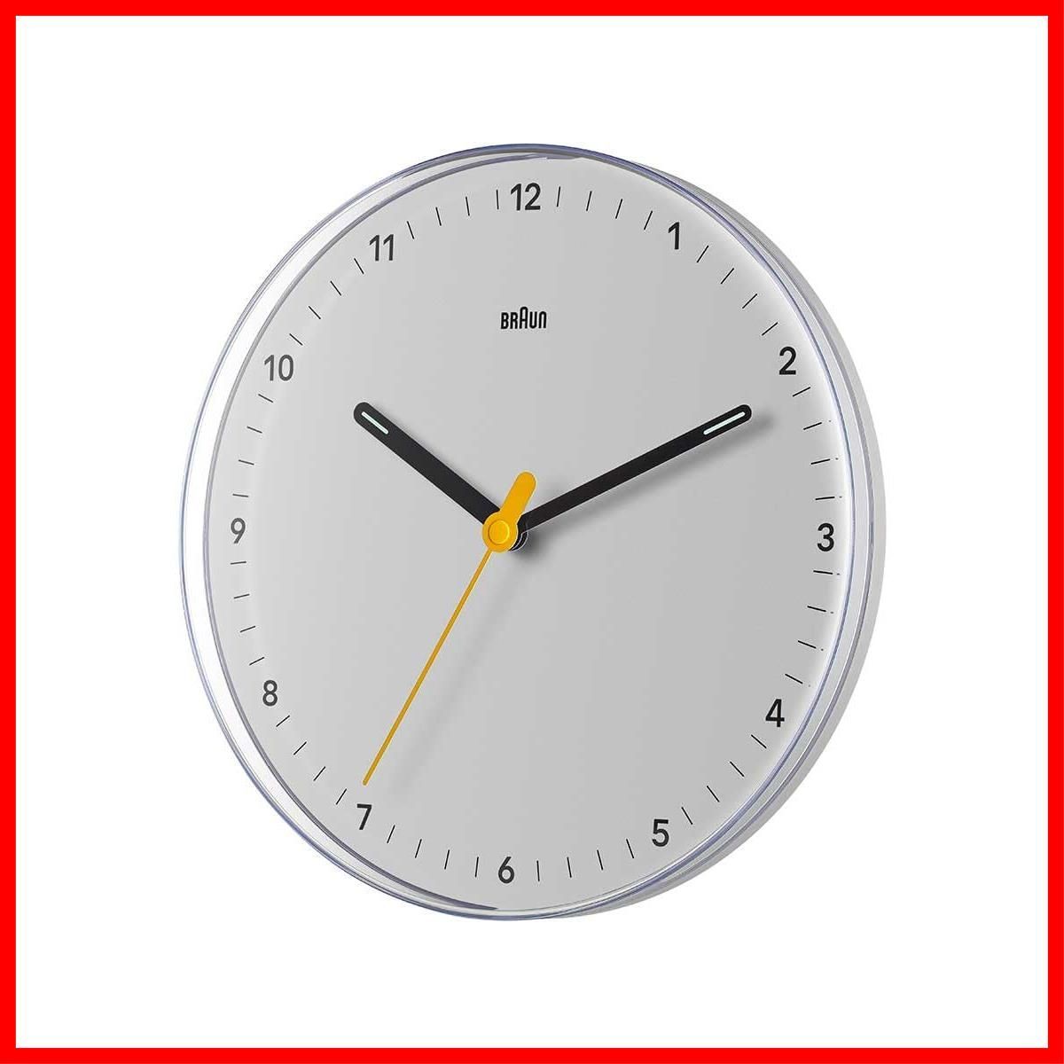 アナログ壁掛け時計 BRAUN