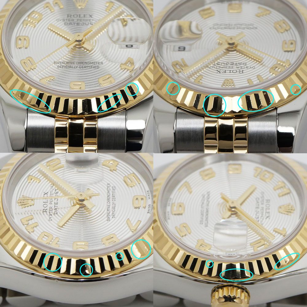 みさきち93lv様専用 名東】ロレックス デイトジャスト 179173 シルバー