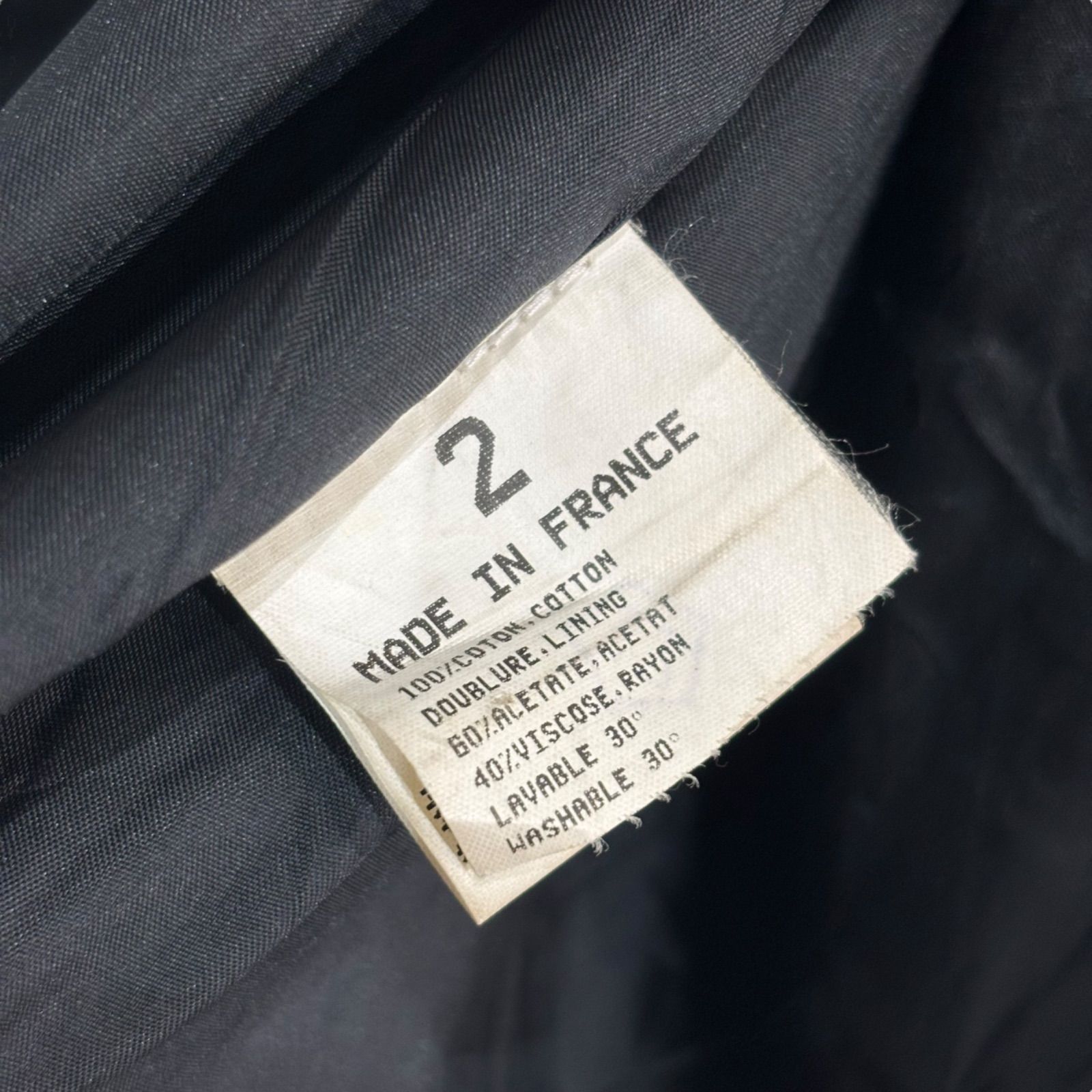 90's agnes b. homme Half Coat Made in FRANCE 90s 90年代