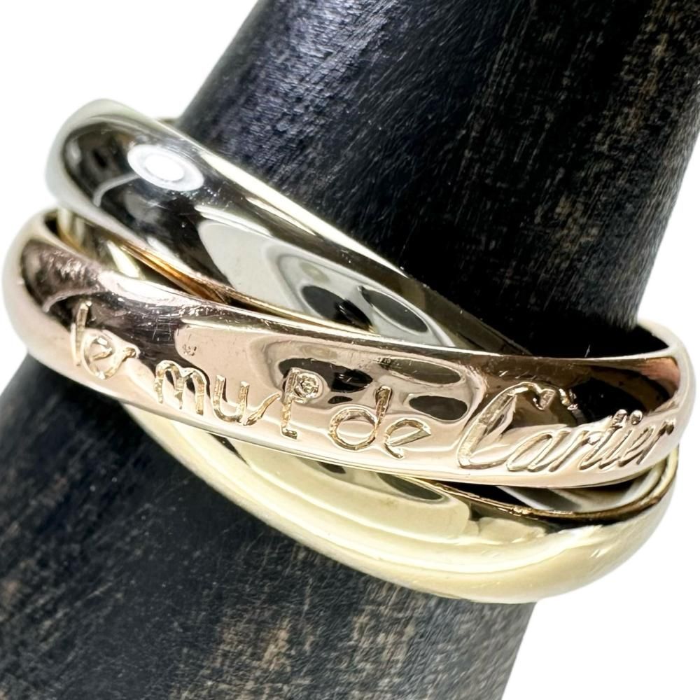 カルティエ トリニティリング 750YG/WG/PG 53号(12 5号)｜Yahoo!フリマ