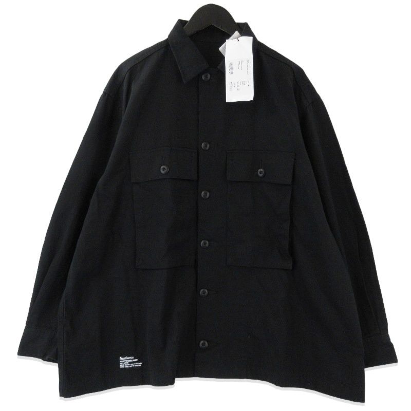 ♥ FreshService フレッシュサービス UTILITY FATIGUE SHIRT FSC251-20138 ユーティリティ ブラック 黒 M タグ付き 71013726