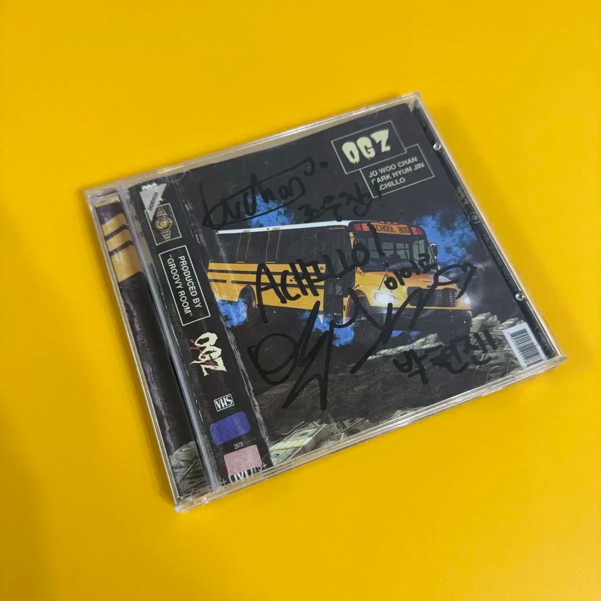 正規品 サイン盤 チョウ チャン パク ヒョンジン エイチルロ OGZ CD サイン アルバム