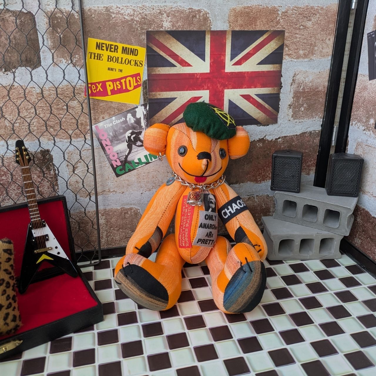 ANARCHY 卸売 BEAR テディベア（25cm）【moko* hand made bear】