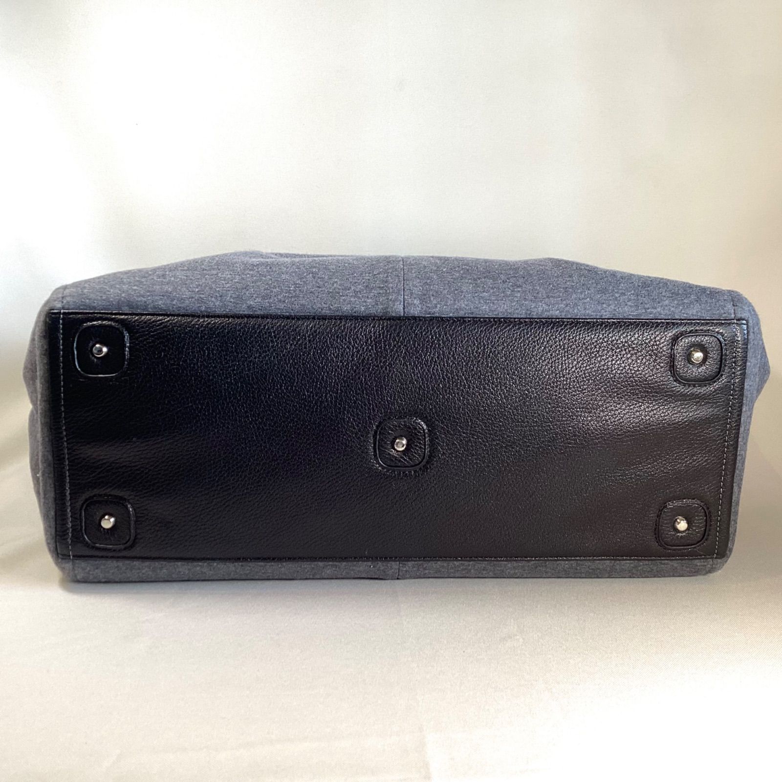 T-mat；Masaki Paris France ティーマット　マサキ　パリ　フランス　トートバッグ　スウェット　レザー　大容量