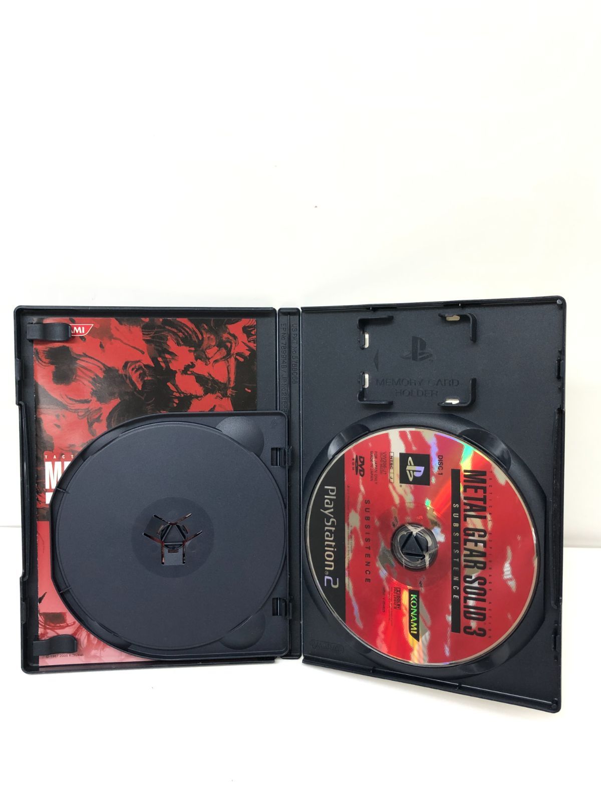メタルギアソリッド3サブシスタンス【中古美品・PS2北米版】 メタルギアソリッド3サブシスタンス【中古美品・PS2北米版