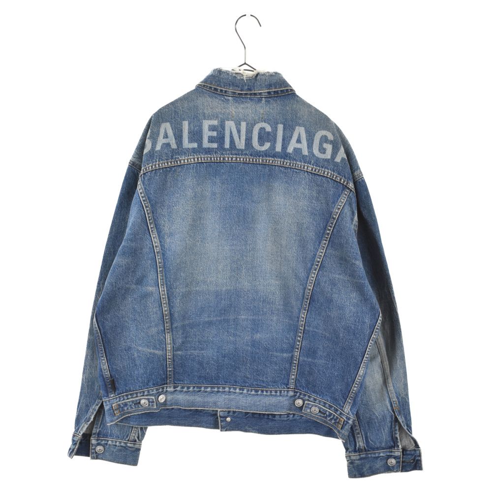 BALENCIAGA (バレンシアガ) 18AW バックロゴプリントクラッシュ