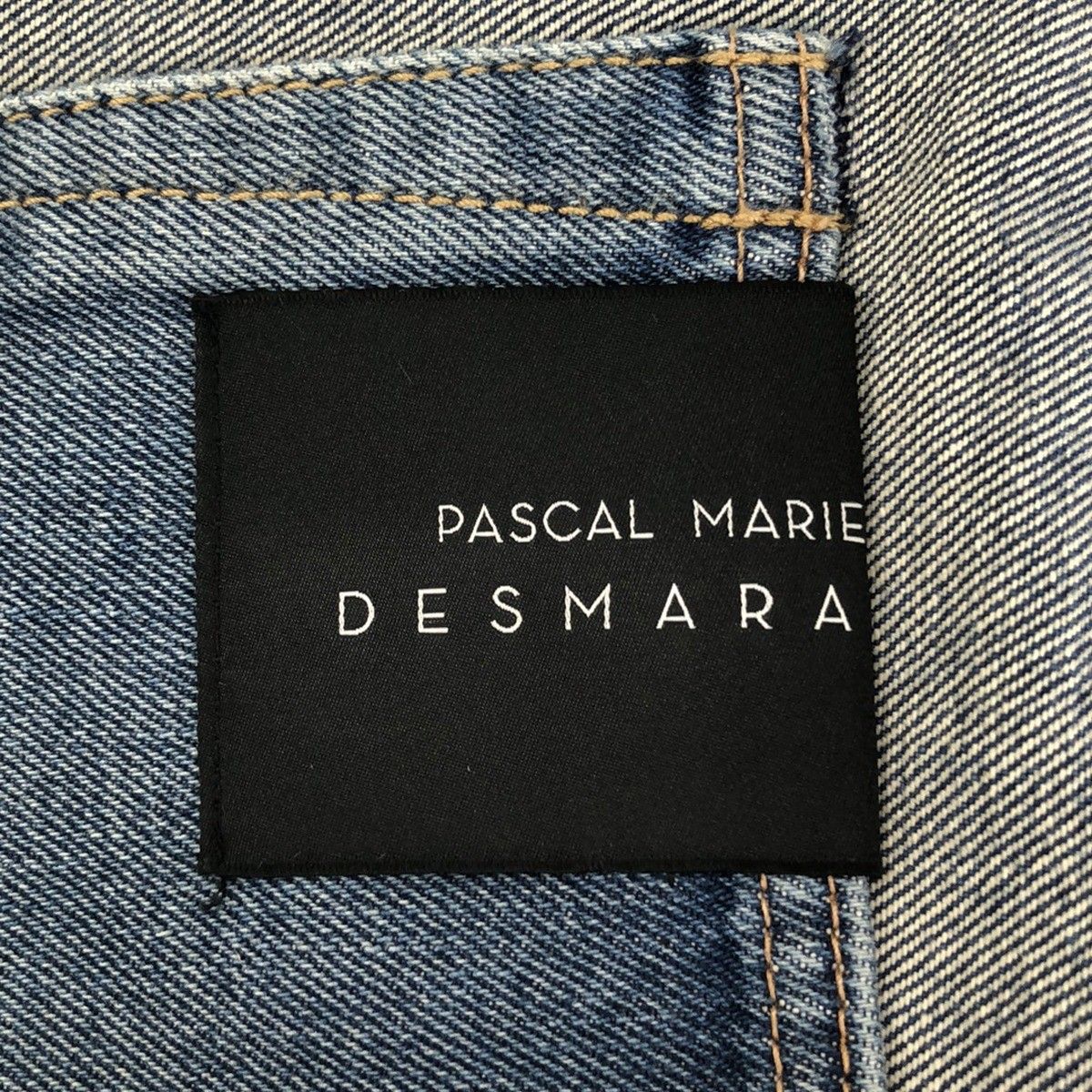 PASCAL MARIE DESMARAIS パスカル マリエ デマレ 19SS リバーシブルストレッチデニムパンツ  19SS-2-1-102-1-81-08-02 インディゴ M - メルカリ