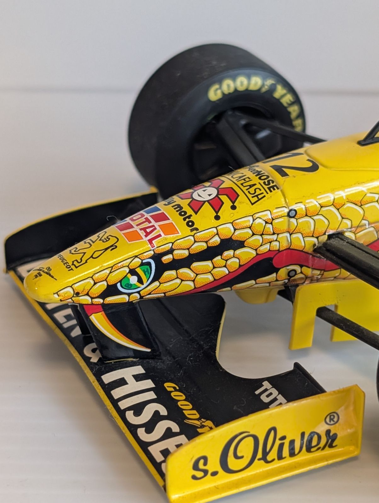 初表彰台 ミニチャンプス 1|18 ジョーダンプジョー197 ジャンカルロ フィジケラ