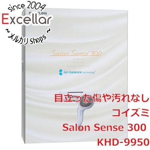 bn:7] KOIZUMI イオンバランスドライヤー Salon Sense 300 KHD-9950/W