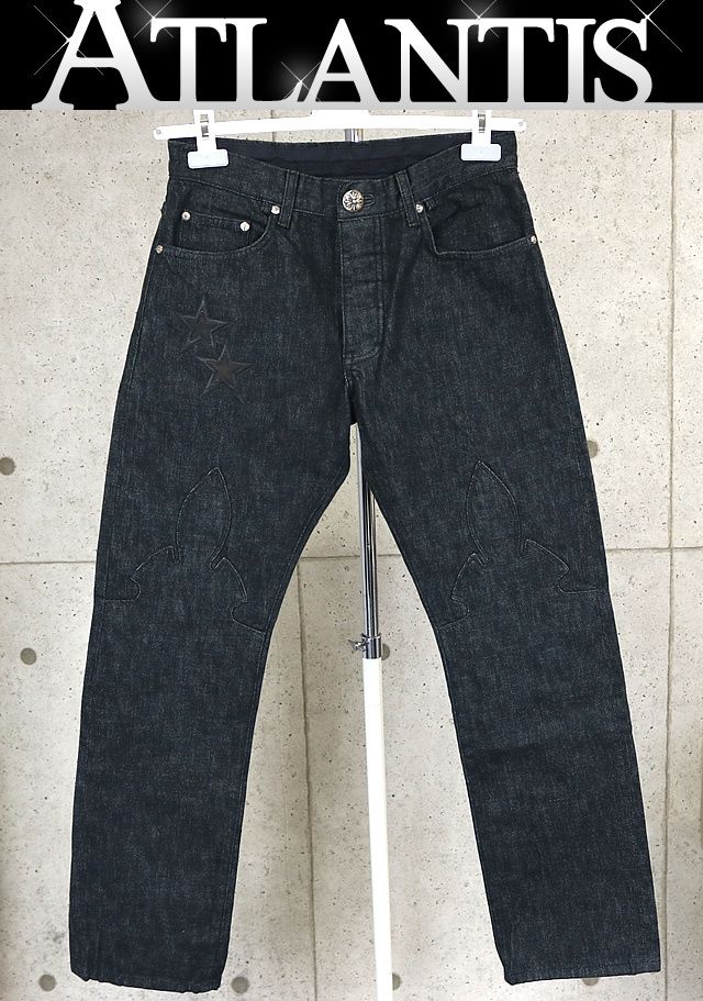 クロムハーツ　5ポケットデニムパンツ　31 CHROMEHEARTS クロムハーツインディゴ5ポケット デニム パンツ 31