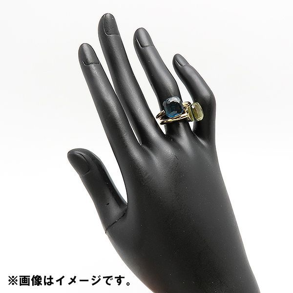 ポメラート ヌード リング クラシック ガーネット K18