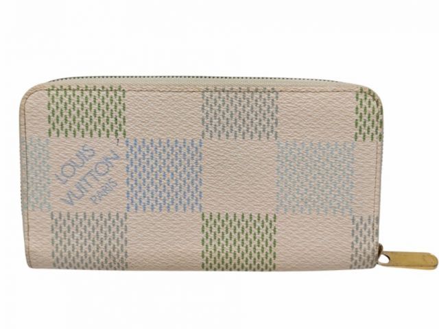 【最安値】ルイ ヴィトン ダミエ ジッピーウォレット 長財布 ルイヴィトン 長財布 ジッピーウォレット N40748 ダミエリシャス