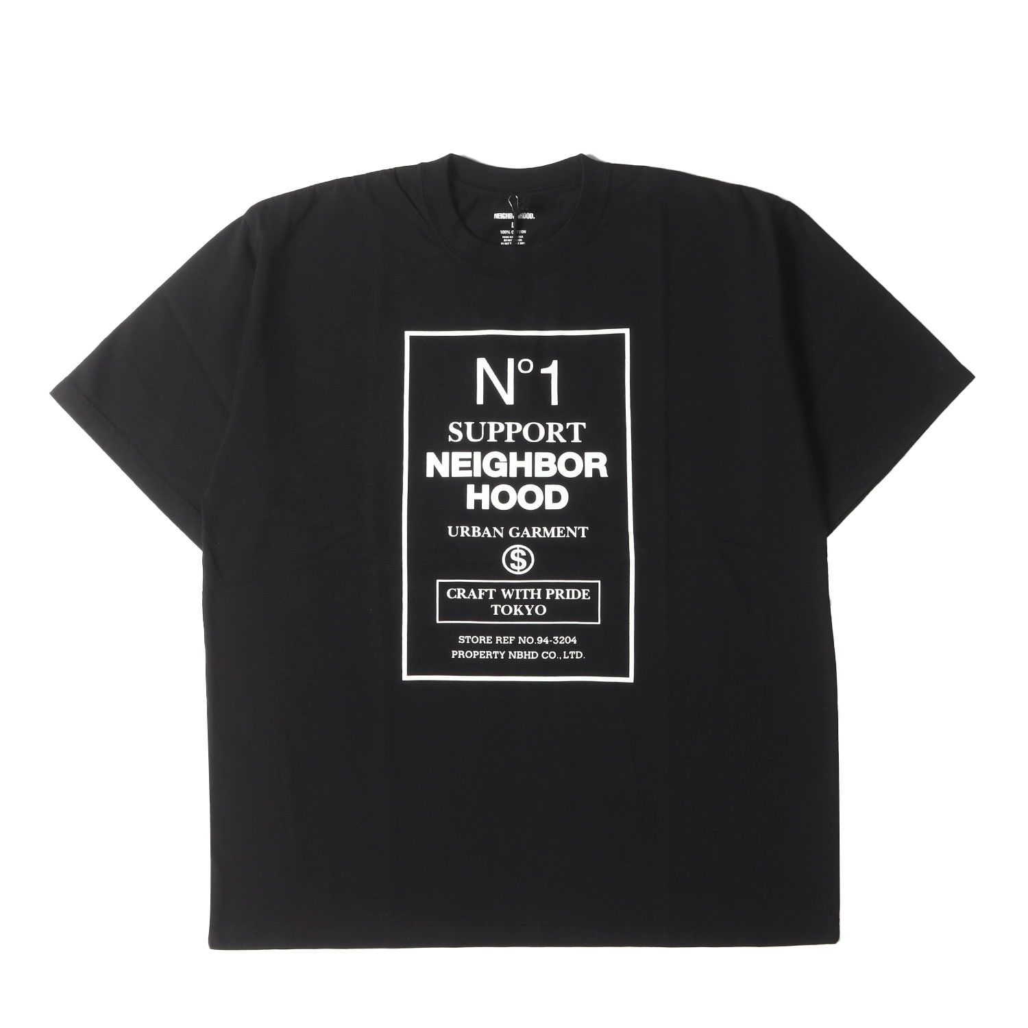 新品】NEIGHBORHOOD ネイバーフッド Tシャツ サイズ:L / 25SS No.1ロゴ 