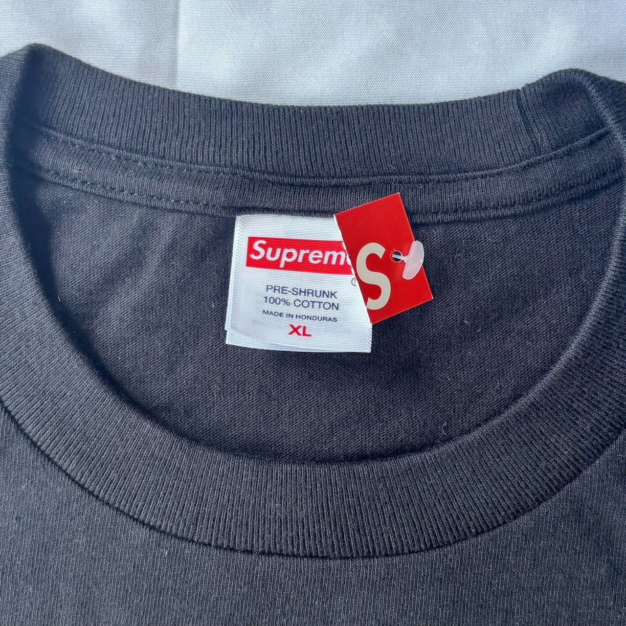 24aw Supreme Crest Tee Black XLサイズ シュプリーム クレスト T 