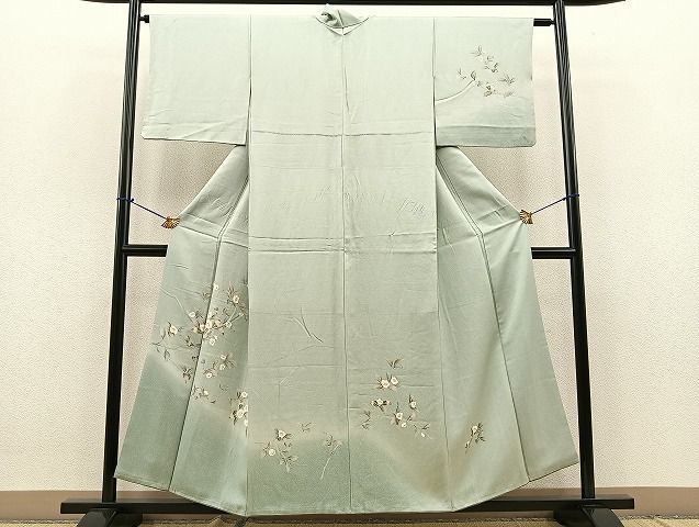 平和屋着物□訪問着 友禅 枝花霞文 たたき染め 逸品 BAAJ7693yc - メルカリ