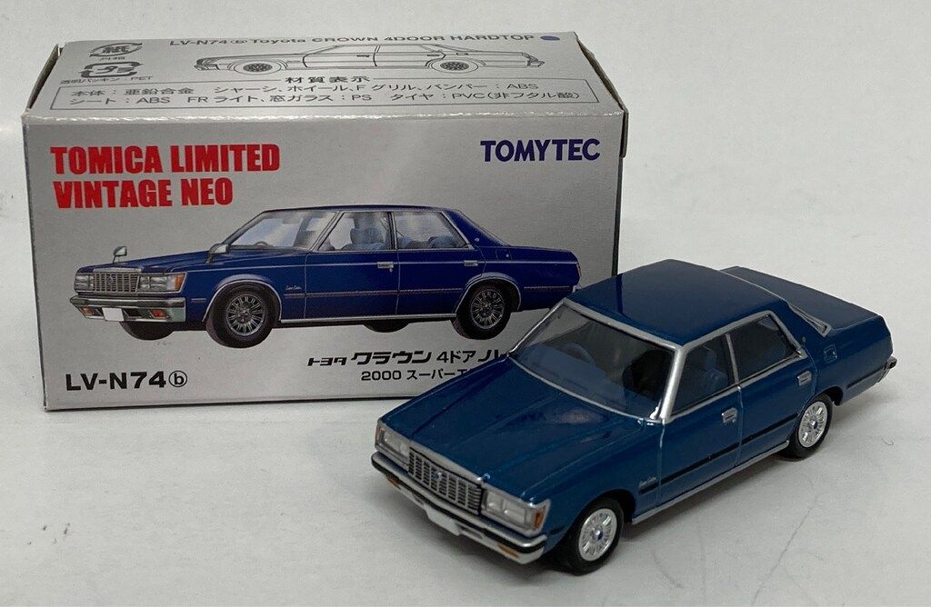【新品】TOMICALIMITEDVINTAGENEO トヨタクラウンカスタム LV-N175c トヨタ クラウン ハードトップ スーパーチャージャー