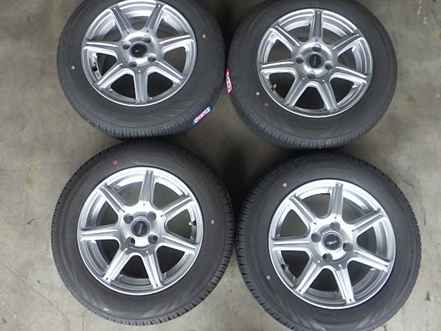 231-745 TOPRUN アルミホイール＆ラジアルタイヤ 165 70R14 ４本セット