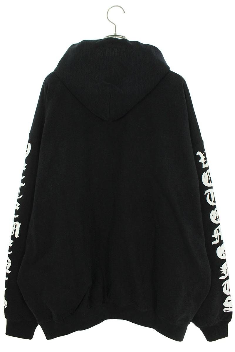 VETEMENTS アナーキーロゴ ジップアップ フーディー VETEMENTS