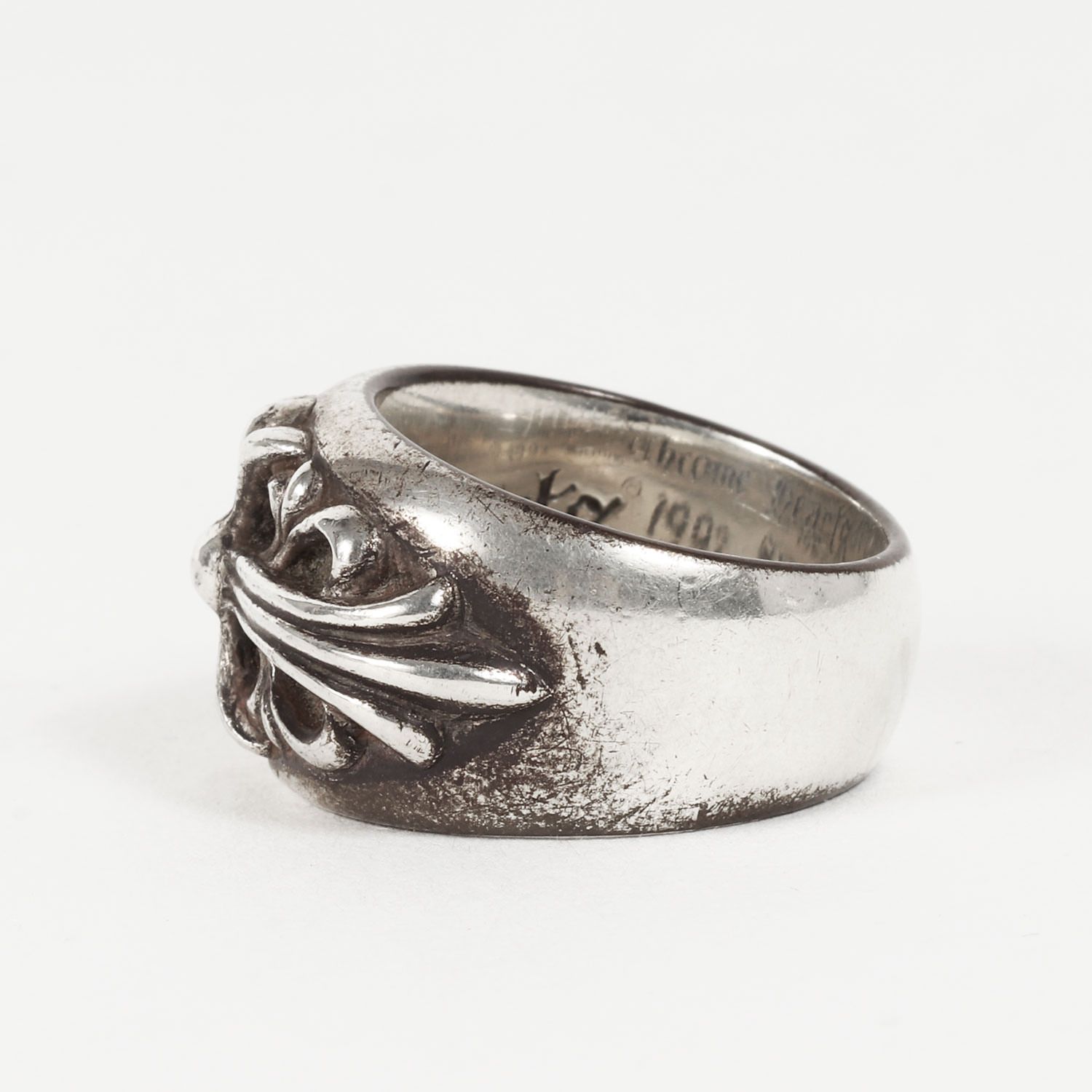CHROME HEARTS フローラルリング シルバー　日本サイズ13 CHROME HEARTS クロムハーツ リング サイズ:13号 | フローラル