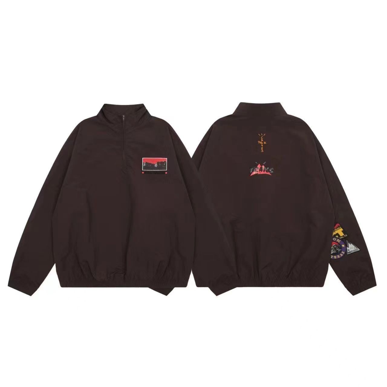 超希少‼️】CACTUS JACK TRAVIS SCOTT ハーフジップ | ヤマダウェブコム