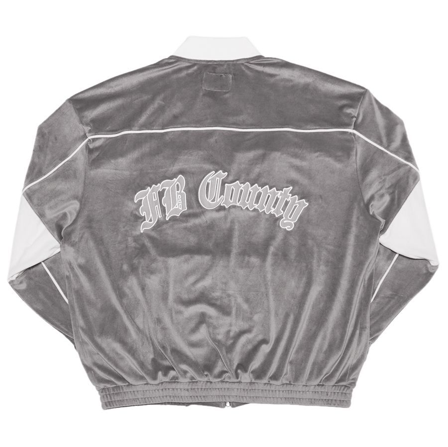 FB COUNTY VELOUR SET UP【GRAY】(エフビーカウンティ メンズ