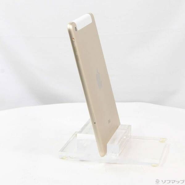 中古品〕 iPad mini 3 16GB ゴールド MGYR2J／A docomo【258