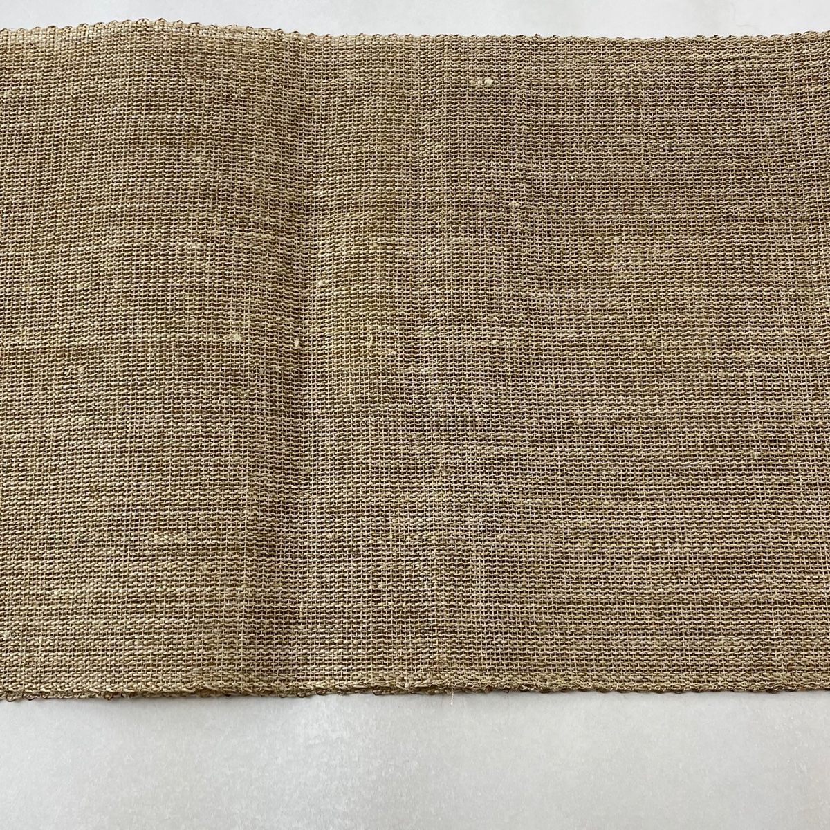 名古屋帯 美品 逸品 八寸名古屋帯 松葉仕立て 夏帯 トンネル仕立て