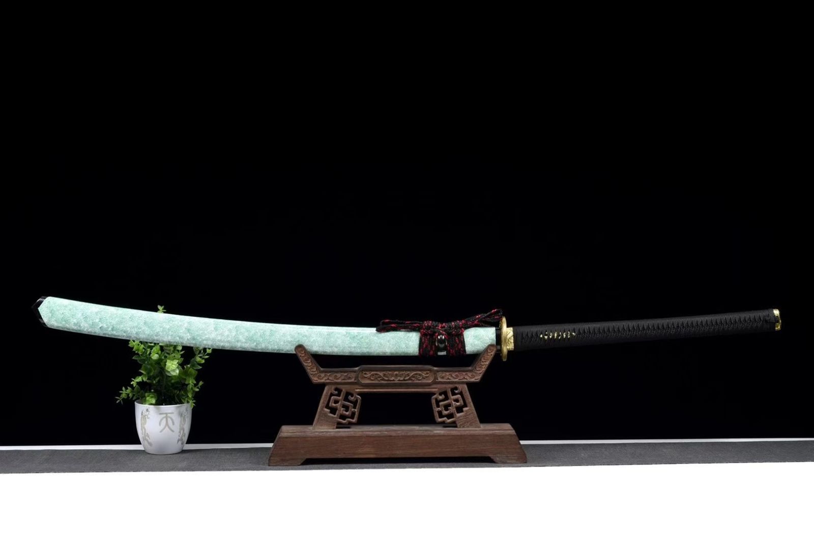 破雲 全長116cm ｜模様鋼刃 純銅装具｜実戦的拵え 美術刀 刀装具 模擬刀 日本刀 模造刀 鑑賞用 OSPLAY 装飾用” 非実戦
