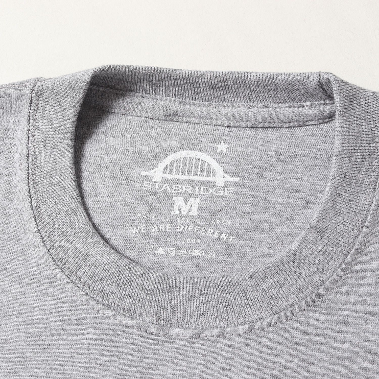 \"diskunion × the Apartment\"XLグレーのみ 新品】STABRIDGE スタブリッジ Tシャツ グレー サイズ:M | 25SS