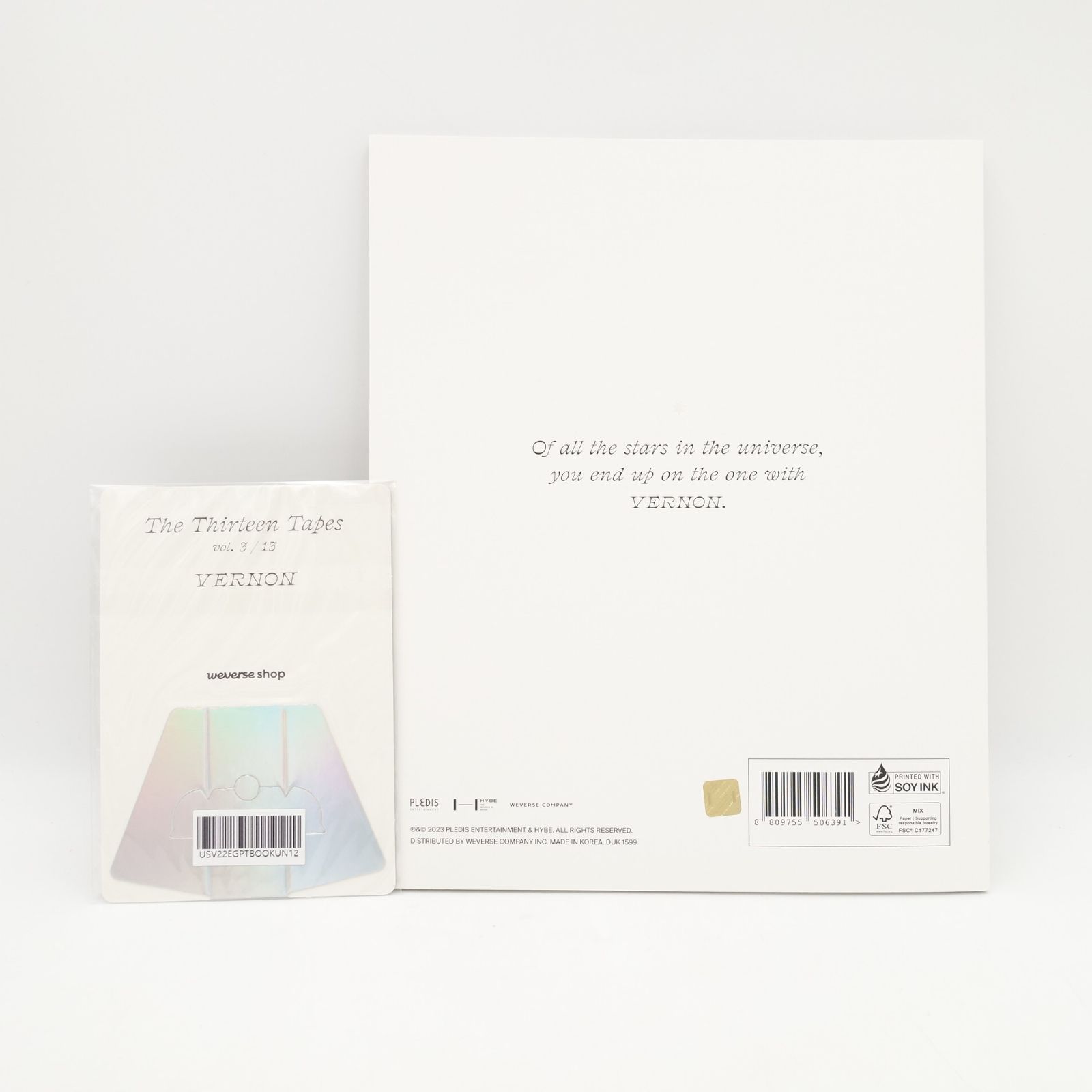 SEVENTEEN バーノン ソロミックステープ The Thirteen Tapes (TTT