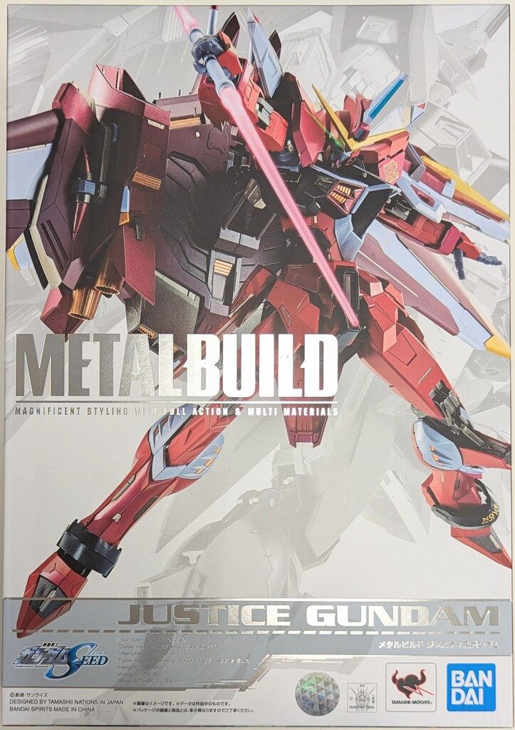 BANDAI SPIRITS METAL BUILD 機動戦士ガンダムSEED ジャスティスガンダム