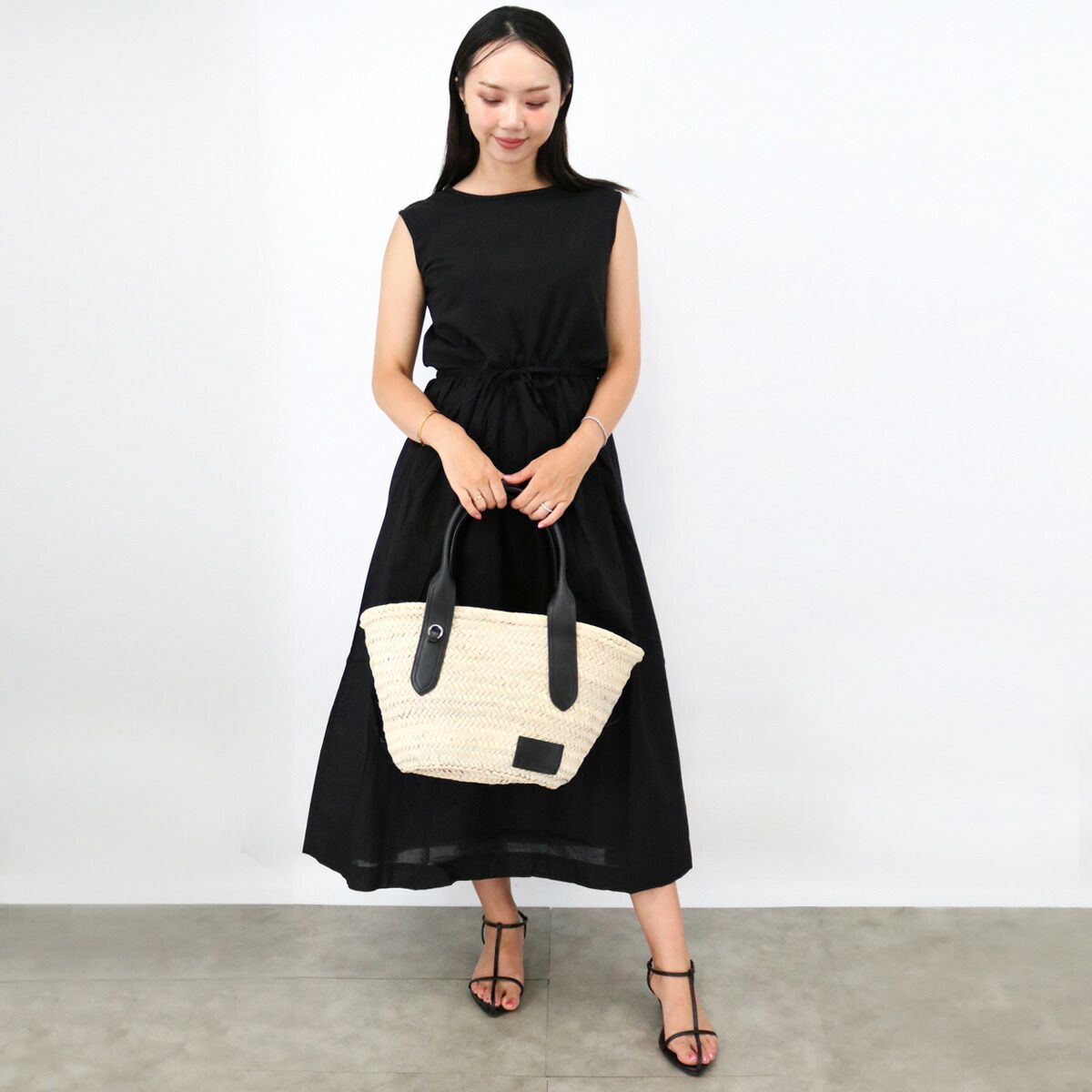 J&M DAVIDSON ジェイアンドエム デヴィッドソン カゴバッグ MEDIUM 