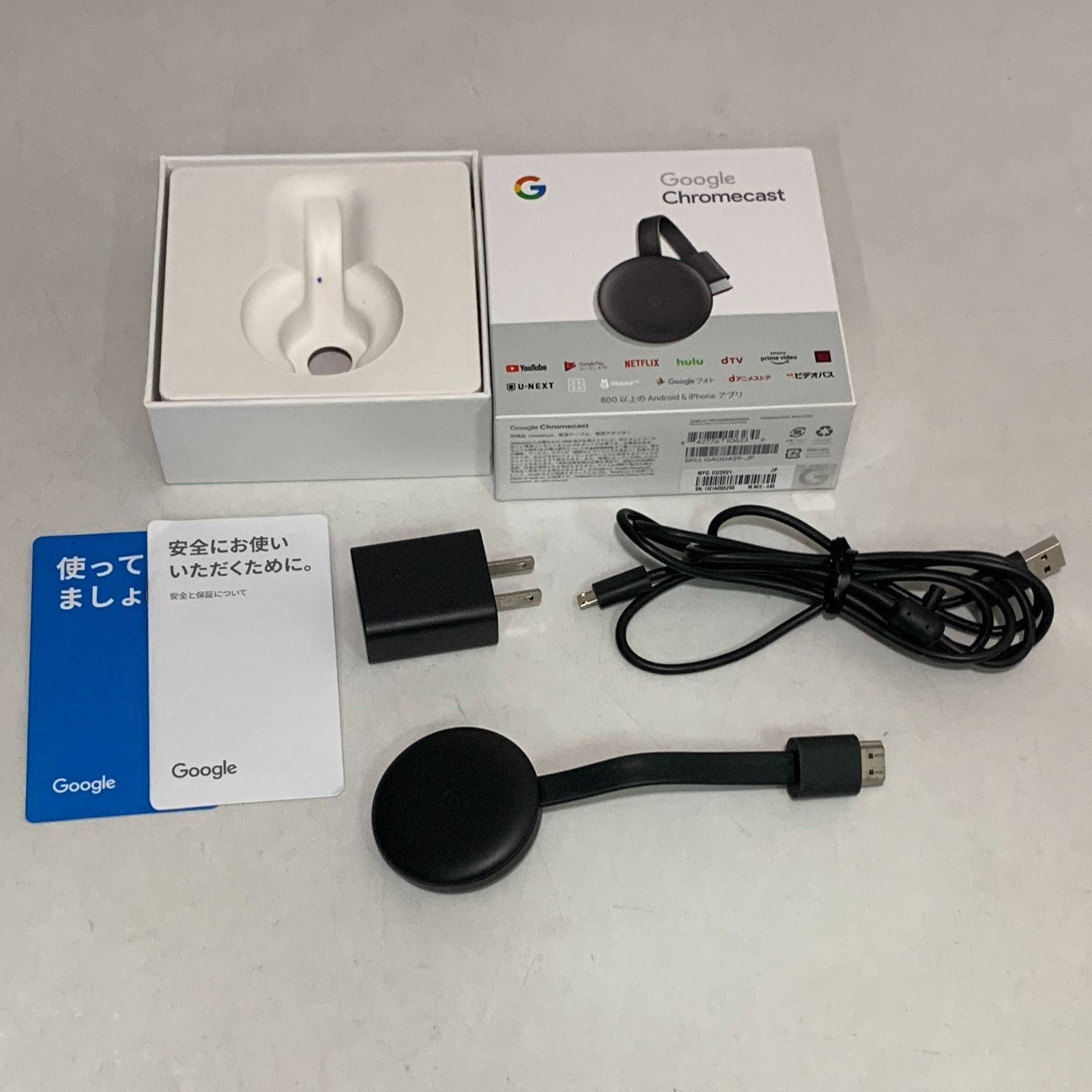 Google GA00439-JP クロムキャスト Google クロームキャストGA00439-JP