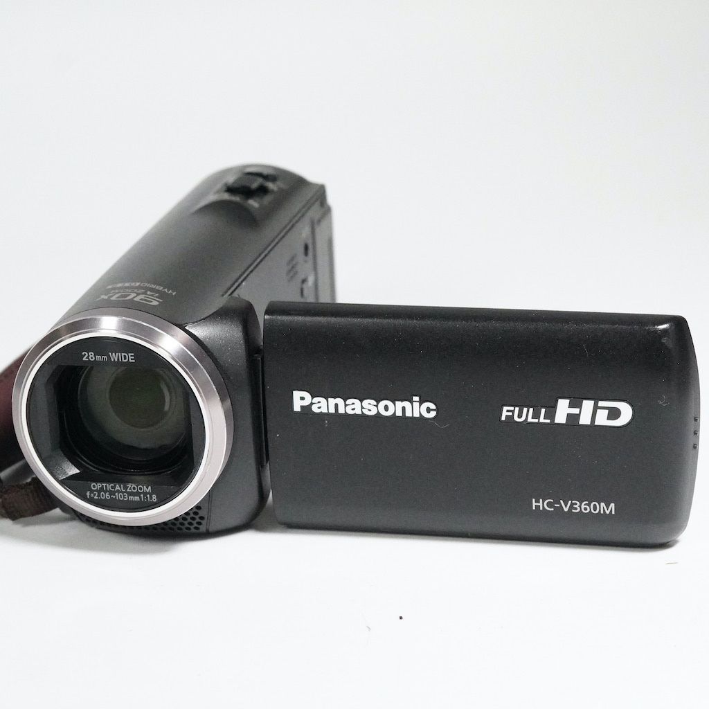 Panasonic パナソニック HC-V360M ブラック 動作OK 返金保証 /1838