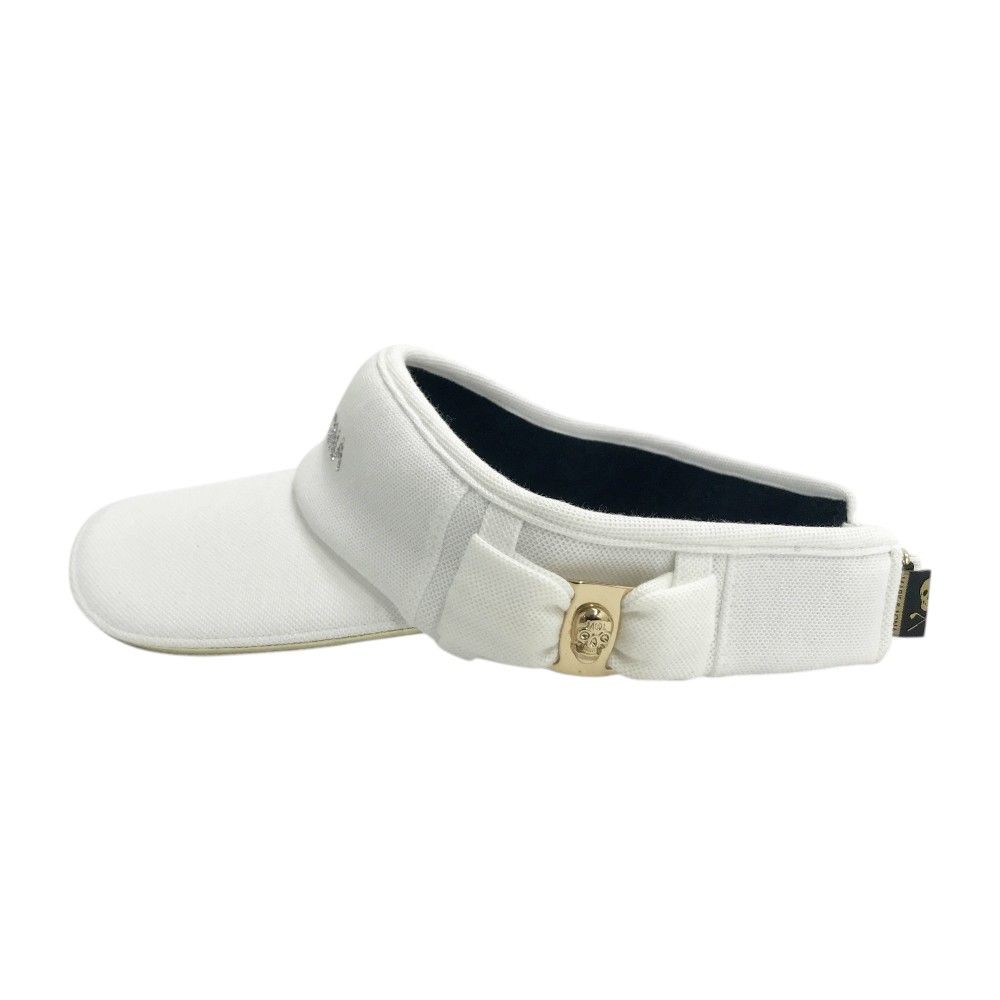 MARK&LONA マークアンドロナ サンバイザー ホワイト系 FREE