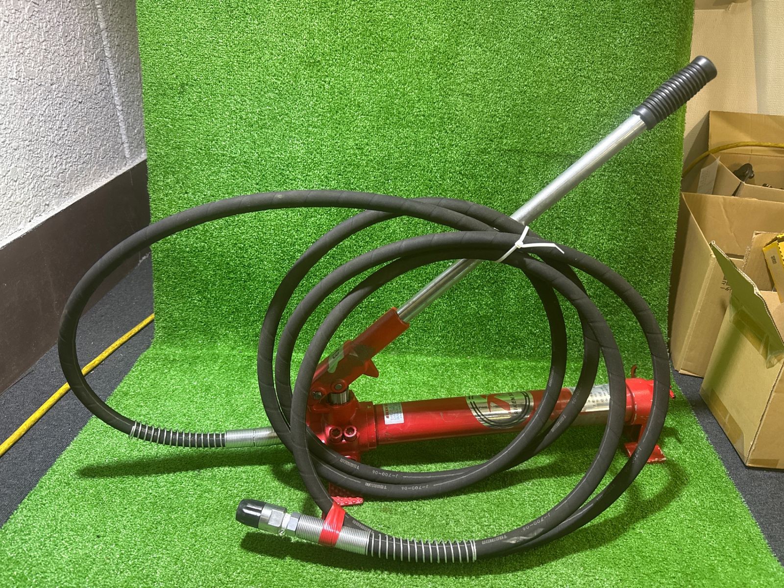 K-93 RIKEN SEIKI P-1B 手動油圧ポンプ 現状品