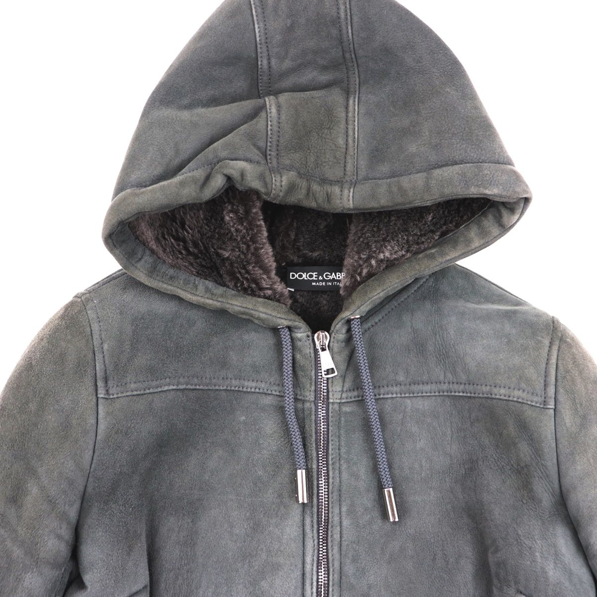 ドルチェ&ガッバーナ ジップアップムートン ジャケット レディース  