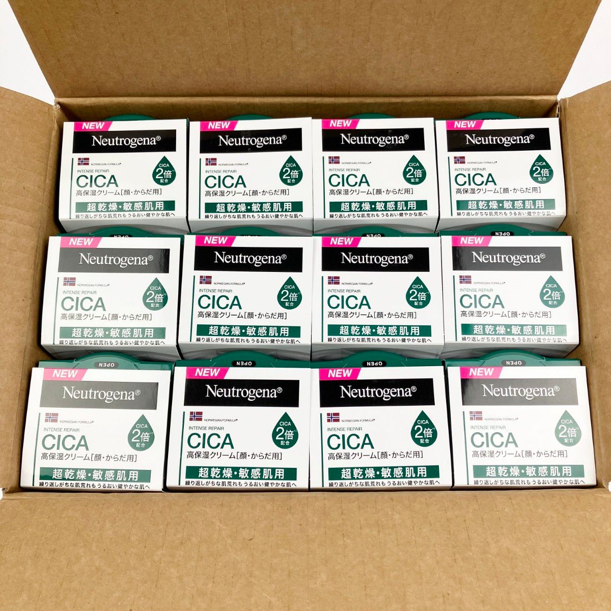  CICA 高保湿クリーム 200g 4個セット Neutrogena CICA 高保湿クリーム 200g 4個セット ▽▽ Neutrogena