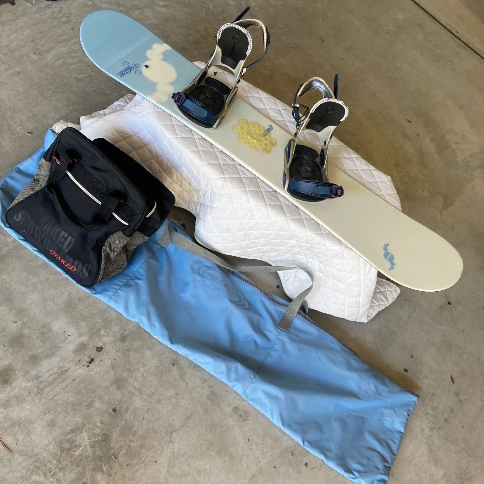 スノーボード板145cm ビンディング付き（SALOMON スノーボード