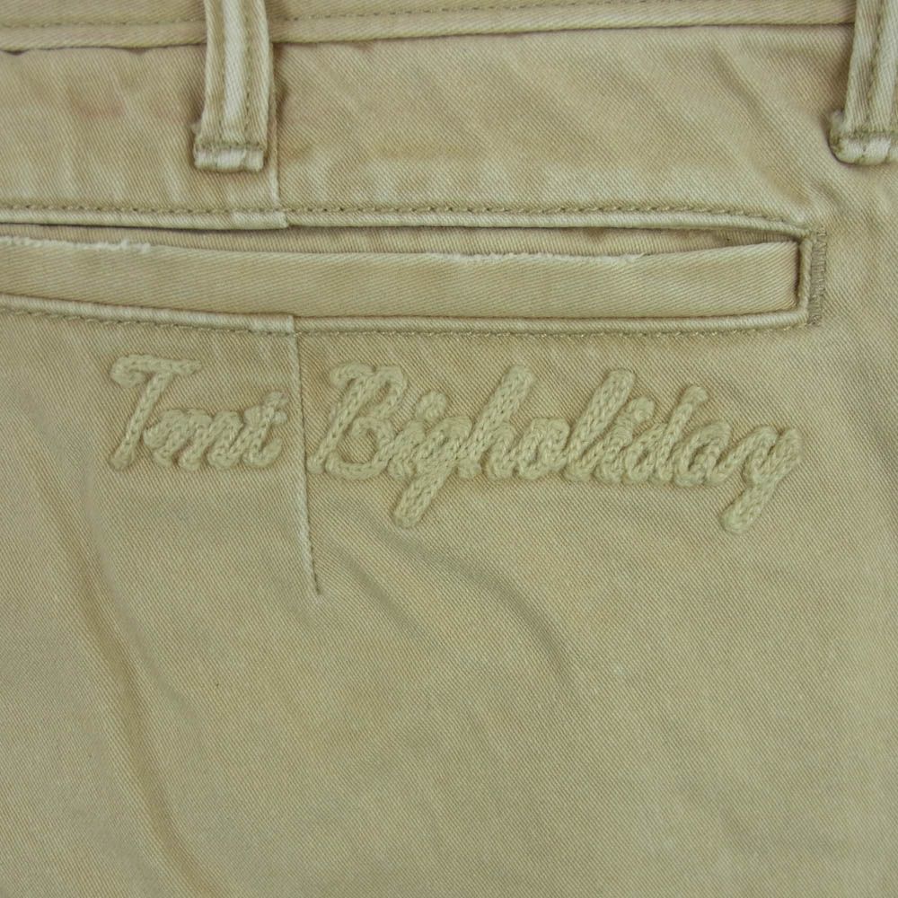 TMT BIG HOLIDAY チノパンツ 刺繍 サイズL TMT BIG HOLIDAY チノパンツ 刺繍 サイズL