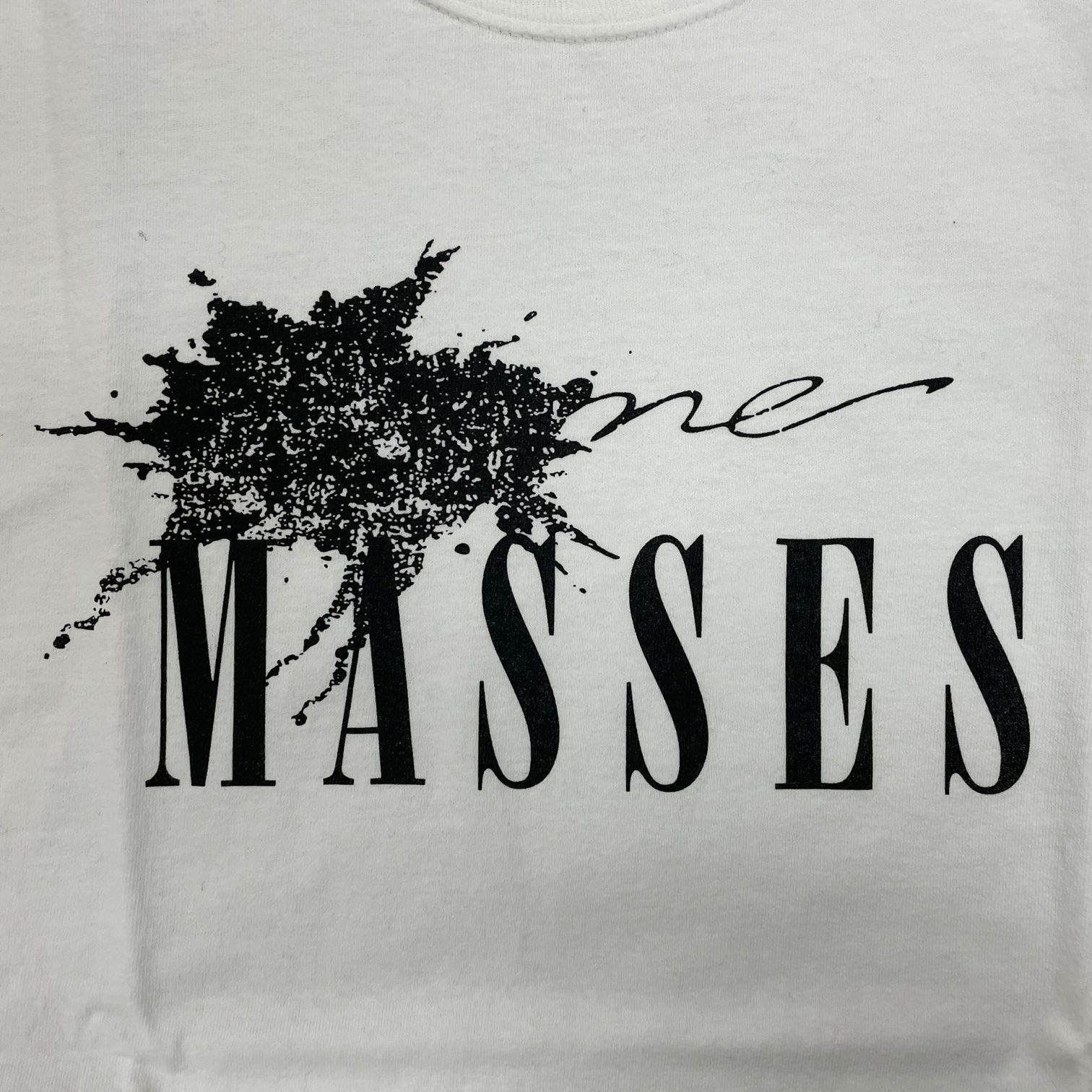 定価11000円 新品 MASSES 19AW T-SHIRT L/S C プリント カットソー