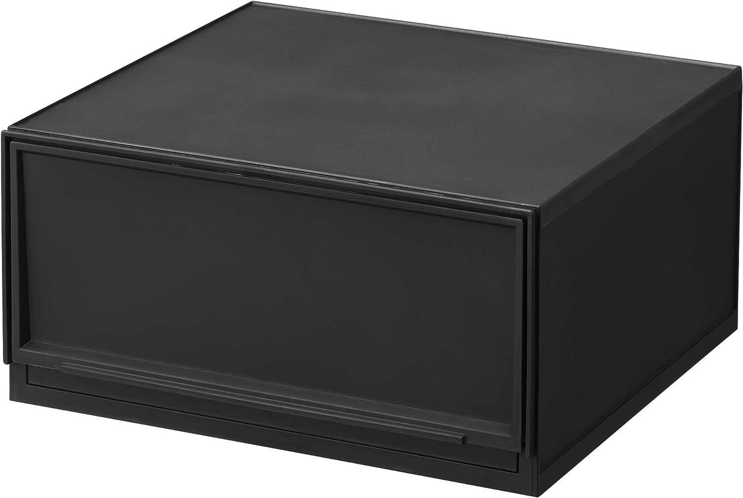 【特別セール】u003eワイドM ブラックu003c サンカ モジュールケース 組み合わせ自由自在 引き出し収納ケース ワイドM ブラック ライフスタイルに合わせて組み合わせができる引き出し収納 ス