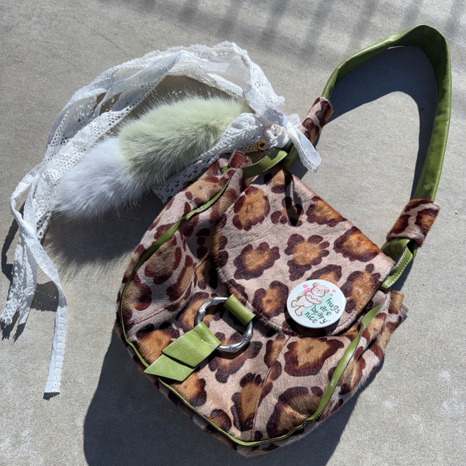 💚 𝐻𝓊𝑔 🧸💚𝐿𝑒𝒶𝓉𝒽𝑒𝓇 𝒷𝒶𝑔💚 Y2K 平成 ギャル 個性的 💚 𝐻𝓊𝑔 🧸💚𝐿𝑒𝒶𝓉𝒽𝑒𝓇 𝒷𝒶𝑔💚 Y2K 平成 ギャル 個性的